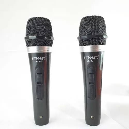 Microfone Profissional + Cabo 4m Lelong Le-904 lelong